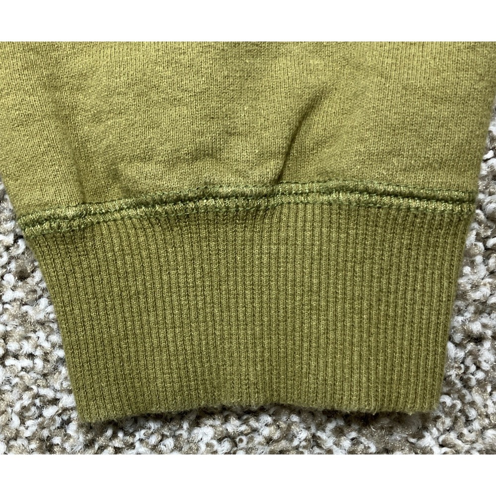 Tanner Goods Canada Heavyweight French Terry Pullover Hoodie Green‎ Size Large - Picture 4 of 8